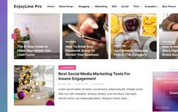 EnjoyLine Pro (screenshot desktop)