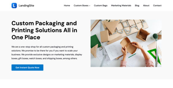 LandingSite (WPEnjoy)