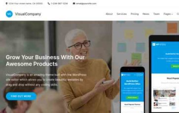 VisualCompany (screenshot desktop)