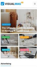 VisualMag Pro (screenshot mobile)
