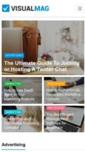 VisualMag (screenshot mobile)