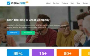 VisualSite Pro (screenshot desktop)