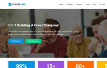 VisualSite (screenshot desktop)