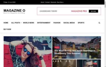 Magazine O Pro (screenshot desktop)