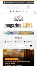 Magazine Lume Pro (screenshot mobile)
