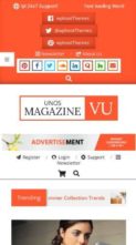 Unos Magazine Vu Pro (screenshot mobile)