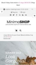 Unos Minima Shop Pro (screenshot mobile)
