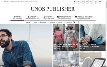 Unos Publisher Pro (screenshot desktop)