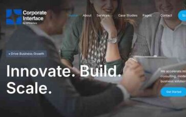 Corporate Interface Pro (screenshot desktop)