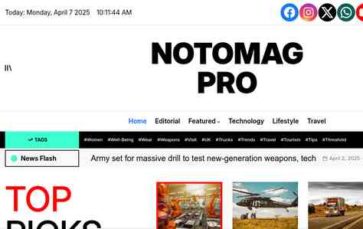 NotoMag Pro (screenshot desktop)
