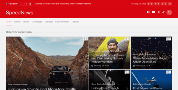 SpeedNews Pro (WPInterface)