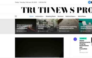 TruthNews Pro (screenshot desktop)
