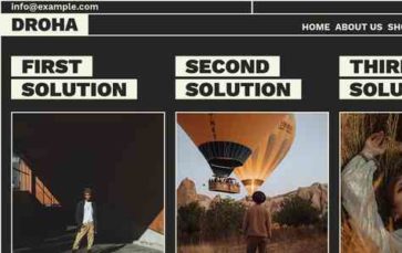 Droha Premium (screenshot desktop)