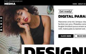 Medha Premium (screenshot desktop)