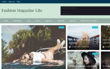Fashion Magazine Lite (screenshot desktop)