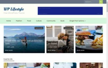 Lifestyle Magazine Lite (screenshot desktop)