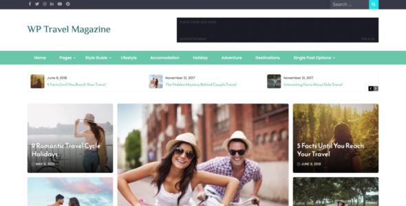 WP Travel Magazine (WPMagPlus)