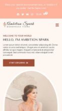 Screenshot Mobile Ambition Spark (screenshot mobile)