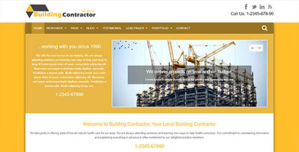 Building Contractor (WpMania)