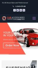 Car Accessories (screenshot mobile)