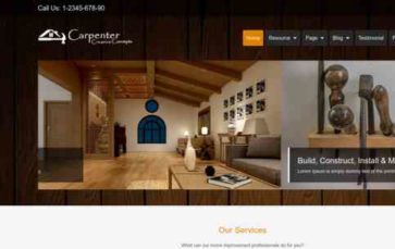 Screenshot Desktop Carpenter (WpMania) (screenshot desktop)