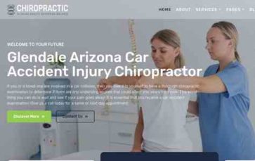 Chiropractic (screenshot desktop)