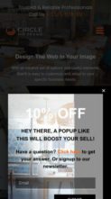 Circle (WpMania) - (screenshot mobile)