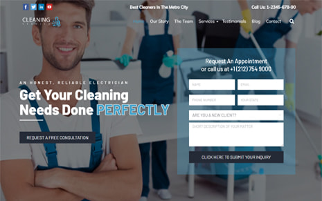 Cleaning Service (WpMania)