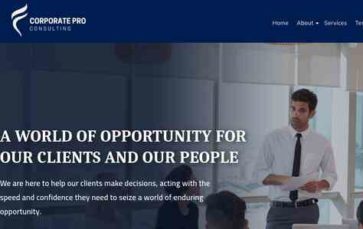 Corporate Pro (WpMania) (screenshot desktop)