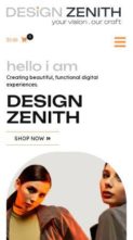 Screenshot Mobile Design Zenith (screenshot mobile)