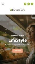 Elevate Life (screenshot mobile)
