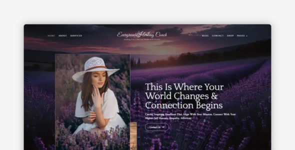Evergreen Healing Coach (WpMania)