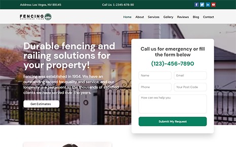 Fencing Service (WpMania)