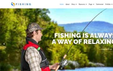 Fishing (WpMania) (screenshot desktop)