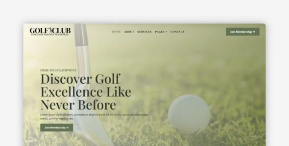 Golf Club (WpMania)