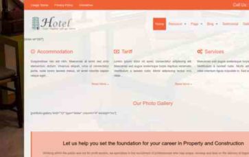 Hotel (WpMania) (screenshot desktop)