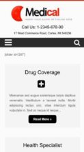 Medical (WpMania) (screenshot mobile)
