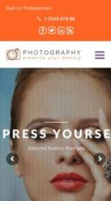Photography (WpMania) (screenshot mobile)