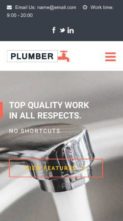Screenshot Mobile Plumber (WpMania) (screenshot mobile)