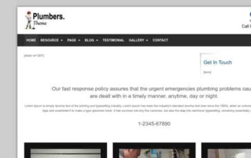 Plumbers (screenshot desktop)