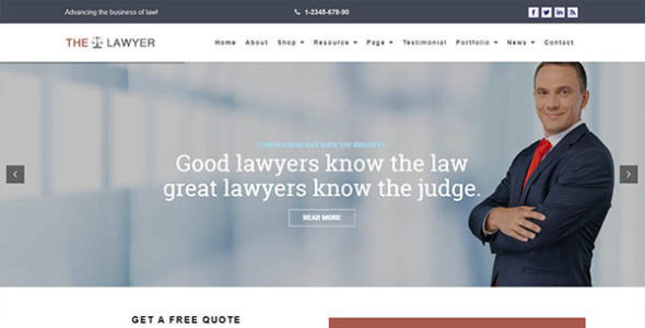 The Lawyer (WpMania)