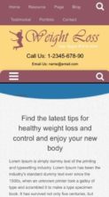 WeightLoss (WpMania) (screenshot mobile)