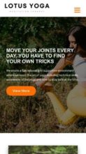 Yoga (WpMania) (screenshot mobile)