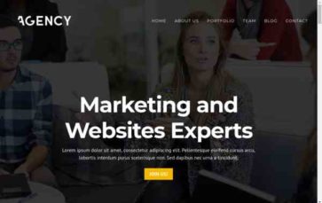 Agency (WpPug) (screenshot desktop)
