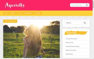 Aquarella Lite (screenshot desktop)