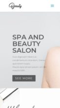 Divi Beauty (screenshot mobile)