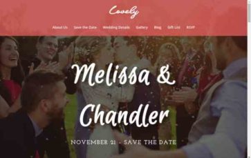 Screenshot Desktop Divi Wedding (screenshot desktop)