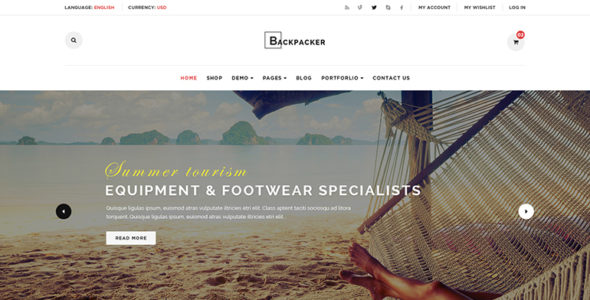 Backpacker (WPThemeGo)