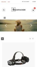 Backpacker (WPThemeGo) (screenshot mobile)