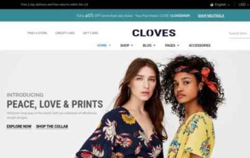 Cloves (screenshot desktop)